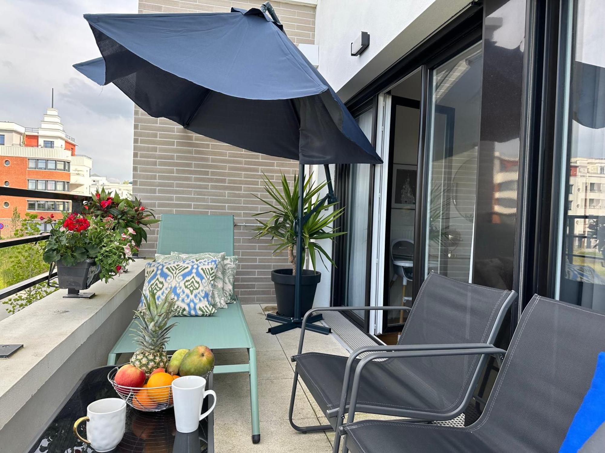 Appt 6 Personnes - Vue Sur Le Parc Disneyland-Paris - Parking Prive Chessy  Eksteriør bilde